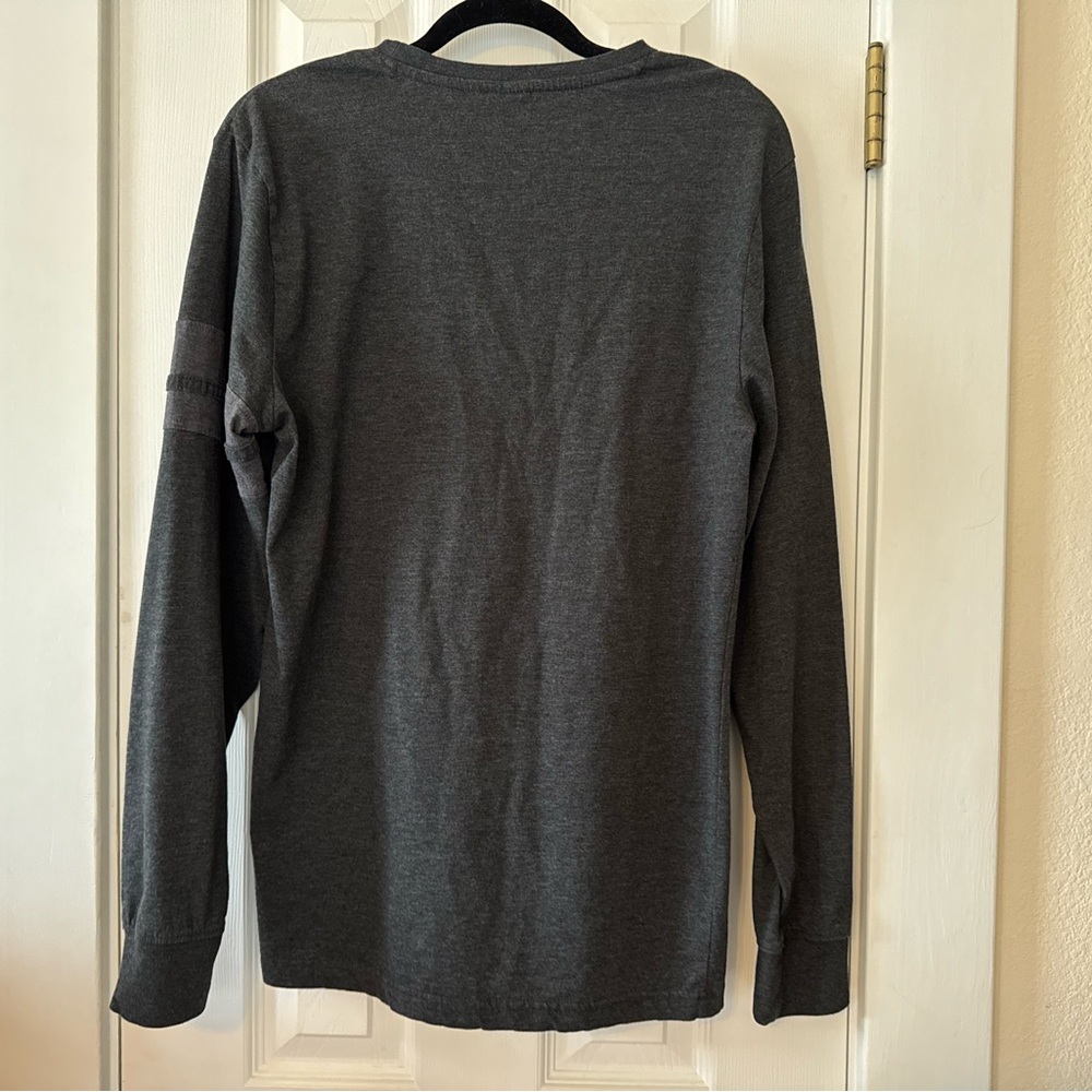 U.S. Polo‎ Assn. Slim Fit Long Sleeve Shirt Gray Size M/L - Picture 5 of 6
